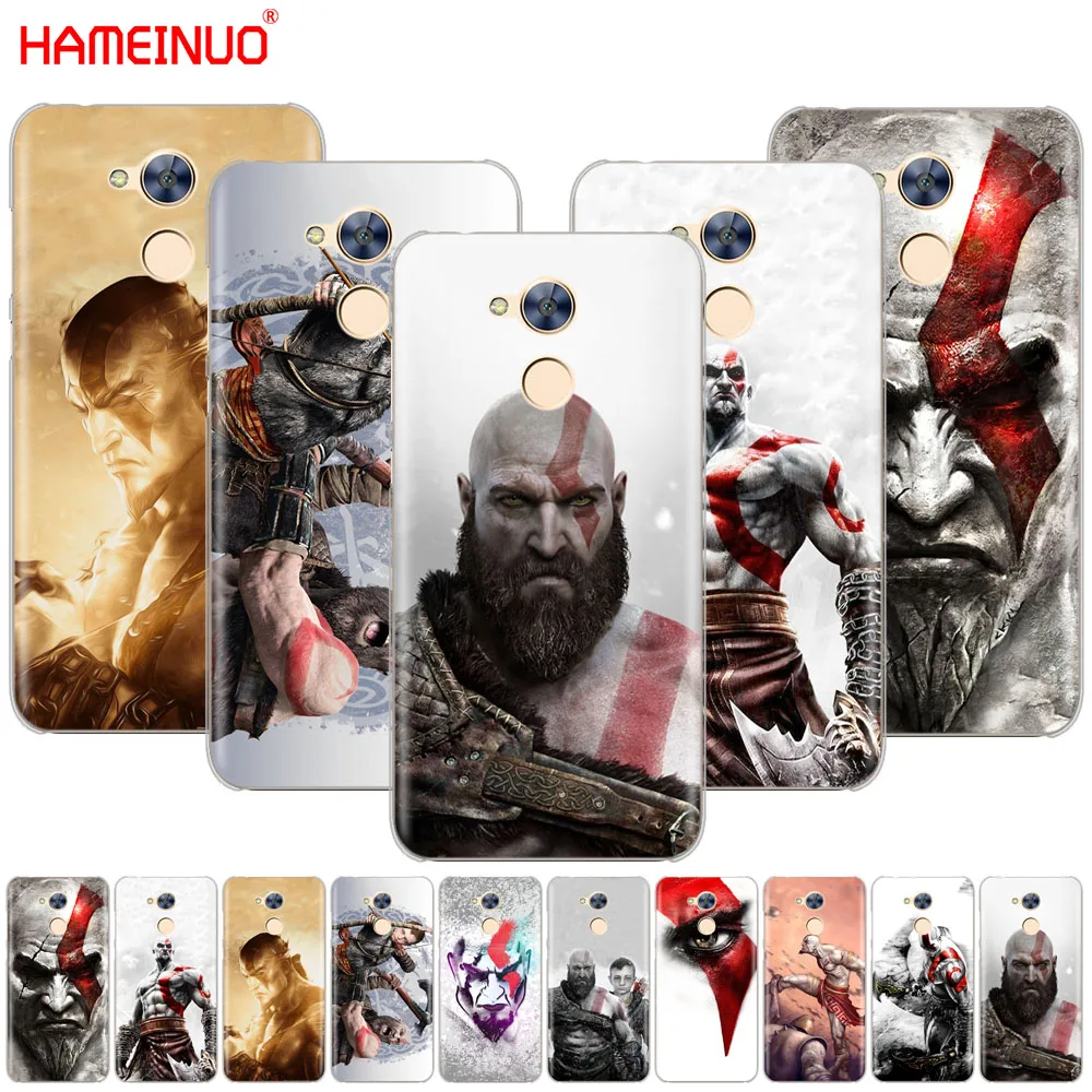 

HAMEINUO god of war kratos Cover phone Case for Huawei Honor 10 V10 4A 5A 6A 7A 6C 6X 7X 8 9 LITE