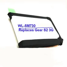 3 шт./лот для смарт-часов samsung Galaxy Шестерни S2 SM-R730 Батарея EB-BR750 SM-R730, R730A, R730V, R730T, R730S