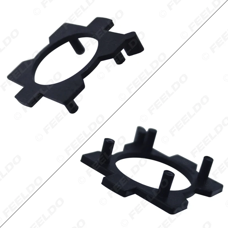 FEELDO 2 шт. H7 LED держатель фары адаптеры база лампы для Mazda CX5/CX7 GEELY SOUEAST V3/V5/V6/DX7