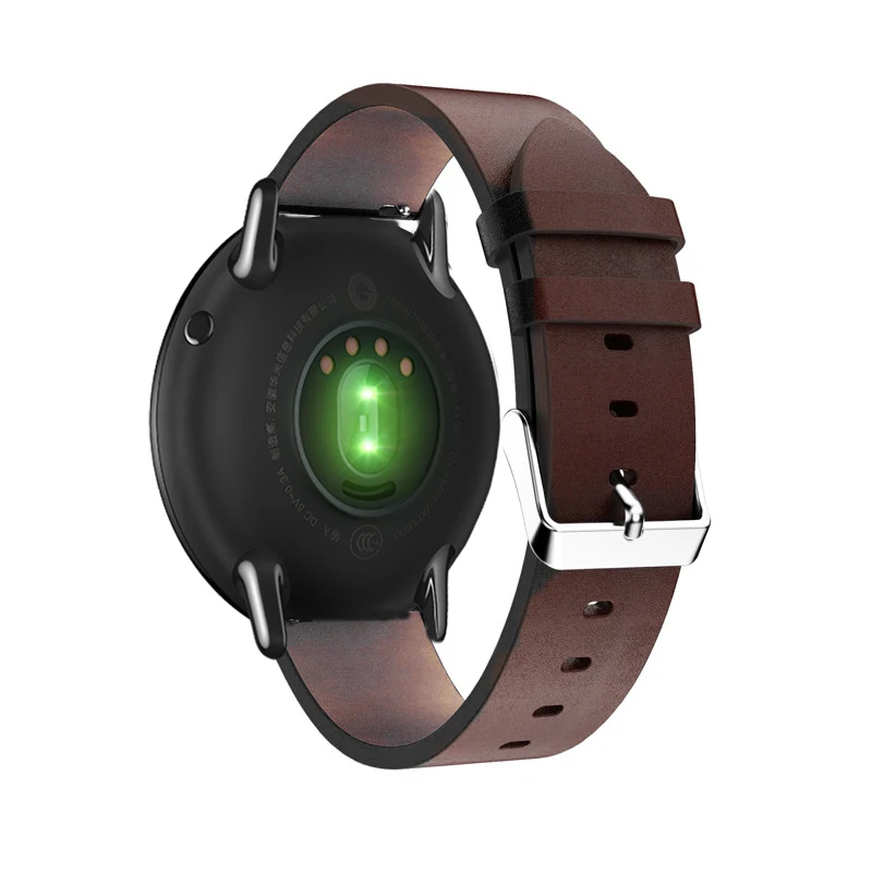Ремешок для часов Xiaomi Huami Amazfit bip correa спортивные часы из натуральной кожи смарт с