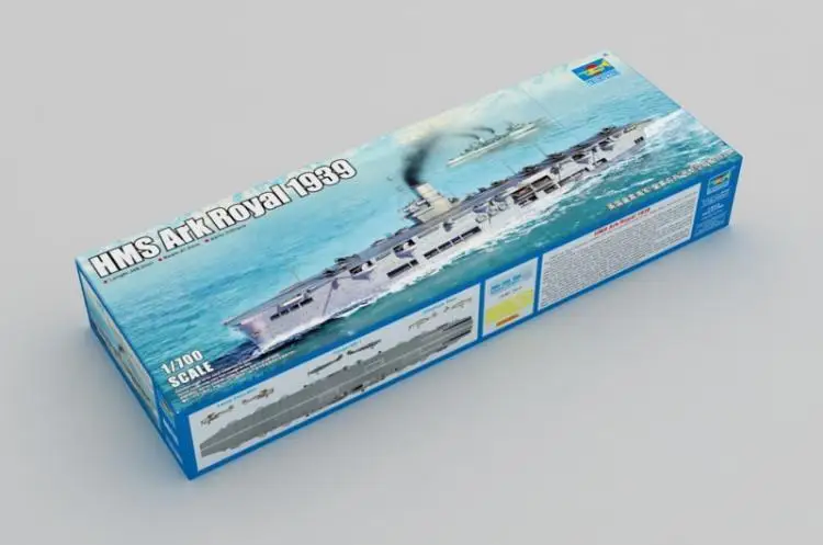 Trumpeter 1/700 06713 HMS Ark Royal 1939 | Игрушки и хобби