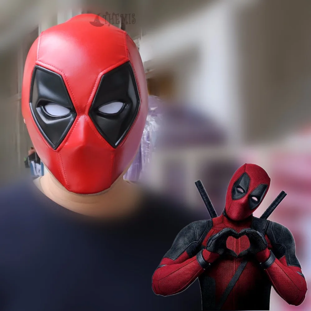 

Athemis Deadpool cosplay Mask High quality and same as original Game cosplay