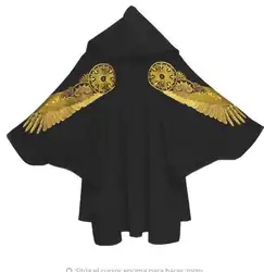 2019 новый мужской Костюмы куртка кардиган с капюшоном свободные в длинное пальто плащ личности битой певица костюмы