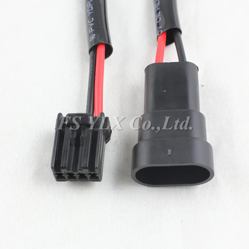 FSYLX 2x для Mitsubishi D3S HID ксеноновая лампа Сменные кабели питания D3 адаптер балластов