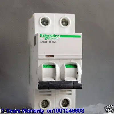 

DHL/EUB 5pcs NEW Original for Schneider IC65N 2P C25A Breaker 15-18