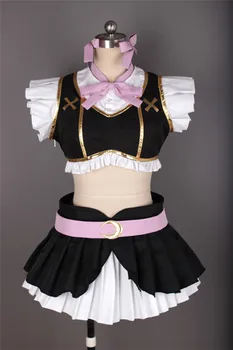 

Anime Cosplay Costume Love Live no brand girls Nozomi Tojo Top+Skirt sweety and cute full sets A