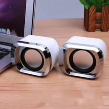 Проводной Двойной стерео колонки для ноутбука USB Powered с басом менее искажения