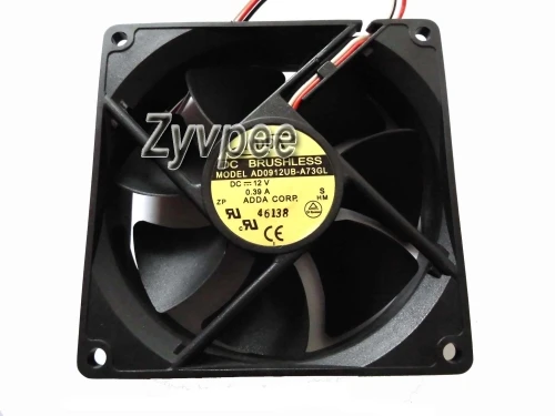 ADDA 9225 AD0912UB-A73GL 12V 0.39A 3Wire Cooling Fan