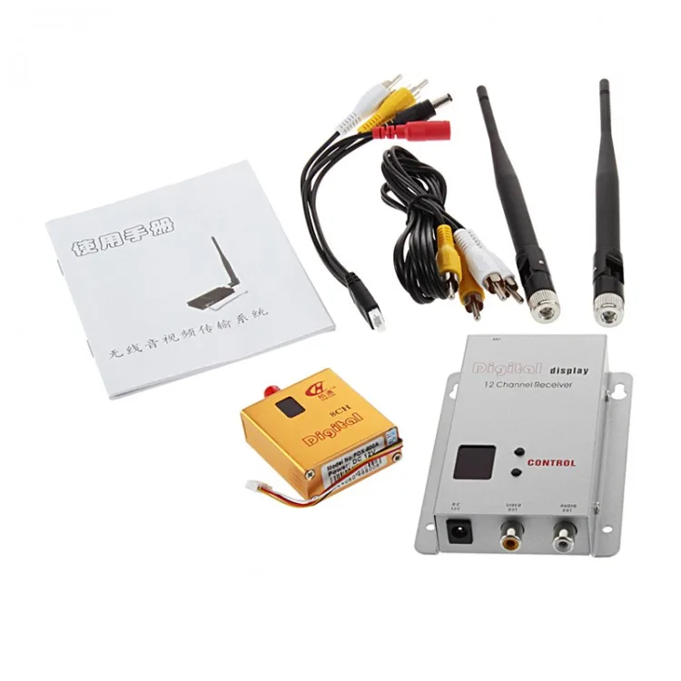 FPV 1.2G Wireless 800mW 1500mw AV Transmitter And Receiverin