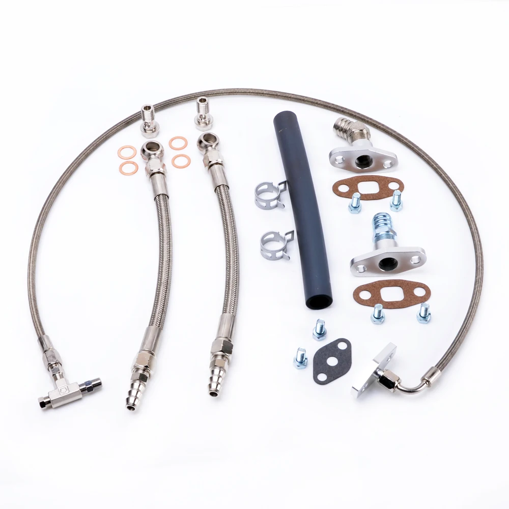 

Kinugawa Turbo Oil and Water Line Kit M14x1.5mm for Garrett T3 T4 T3/T4