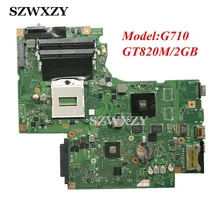 Оригинальная материнская плата для ноутбука lenovo G710 820M 2GB GPU DUMBO2 основная плата REV 2,1 HM86 PGA947