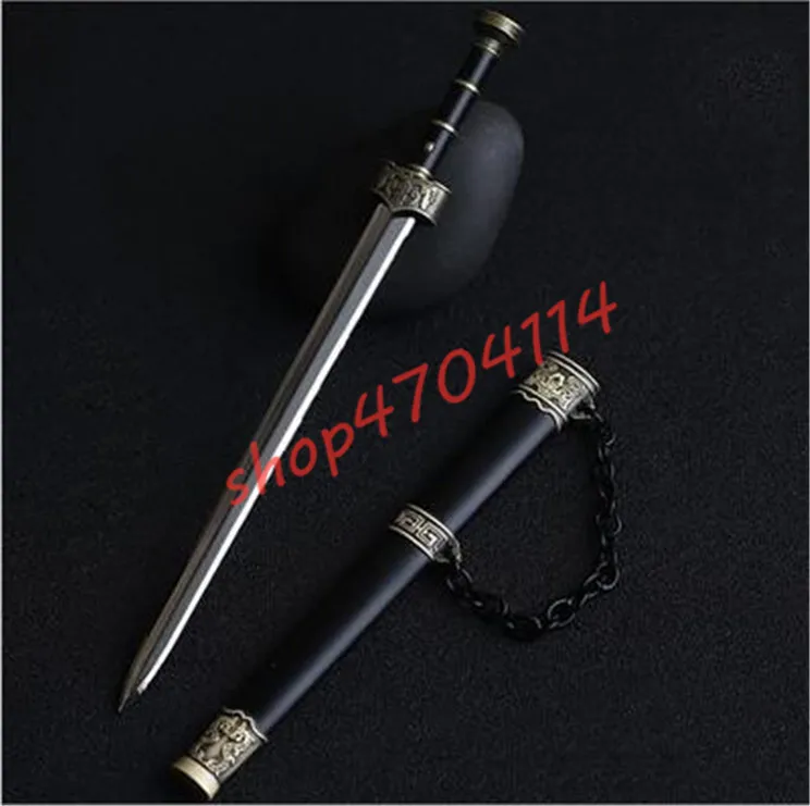 

Exquisite Alloy Weapon Models - Miniature Yuewang zhan Sword, Crafts, Decorations, Collections of Exquisite Model