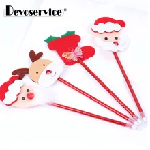 4 шт./упак. Творческие Подарки к Рождеству Санта Клаус шариковая ручка стильная футболка с изображением персонажей видеоигр шариковая ручка классическая приковывающая взгляд 0,5 мм синие чернила декоративные принадлежности