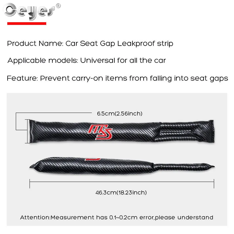 Car Seat Gap Leakproof strip for MAZDA MS (3)