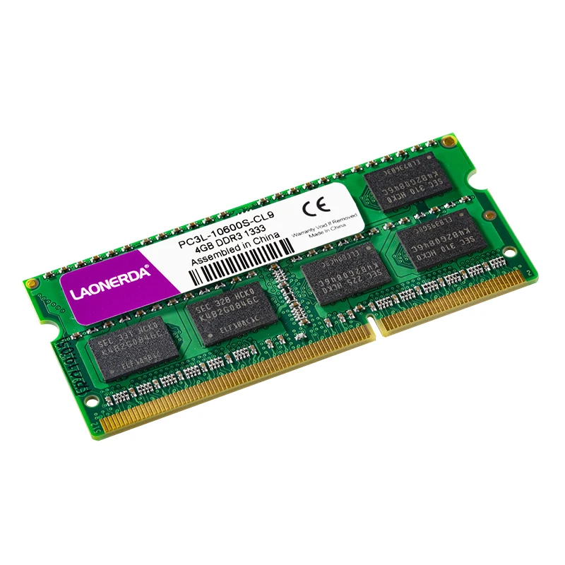 محمول 1.35 V DDR3L RAM 4 GB 8 GB 1333 MHz 1600 Mhz محمول الذاكرة SO-DIMM ل إنتل أو AMD 204Pin لا ميموريال ديل ordenador portátil
