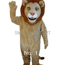 Плюшевый талисман Лев талисман костюм simba Модный на заказ костюм аниме косплей наборы Маскотте маскарадный костюм карнавальный костюм