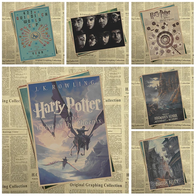 Special Offers Harry Potter Wanted Order Series 1 Classic Movie Kraft Paper Poster Bar Cafe Living Room Dining room Wall Decorative Paintings Special Offers Harry Potter Wanted Order Series 1 Classic Movie Kraft Paper Poster Bar Cafe Living Room Dining room Wall Decorative Paintings