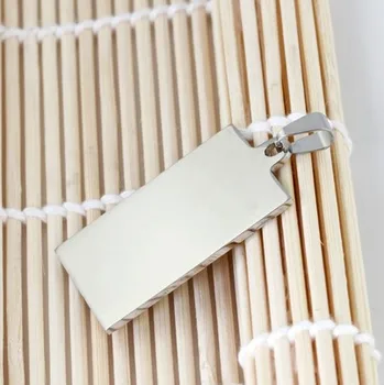 

Fashion jewelry 50pcs lot Stainless Steel Pendant 24*43mm plan Dog Tag charms XMAS jewelry Good Quality