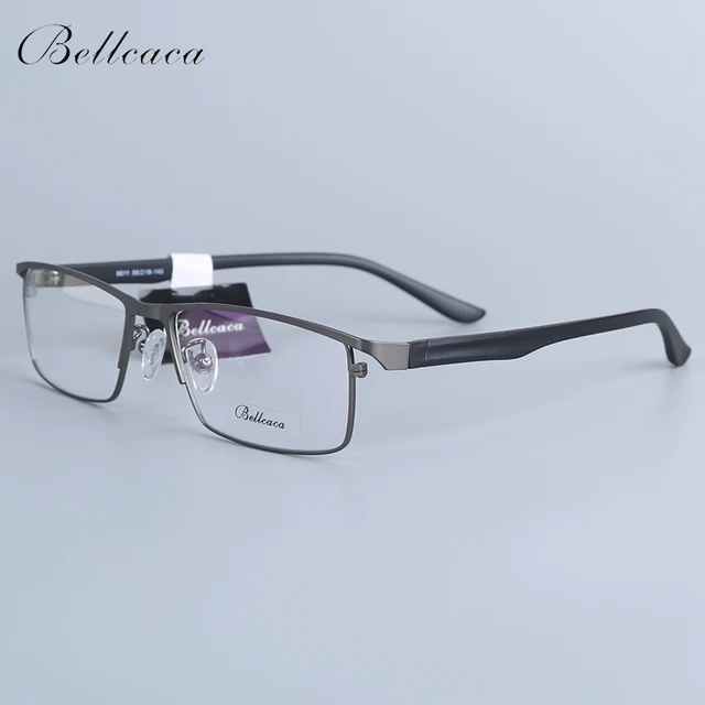 Bellcaca Men Spectacle Frame Eyeglasses Nerd Computer Optical ...