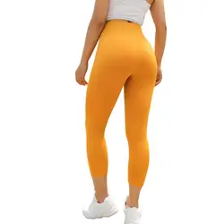 MyZyQg Для женщин Высокоэластичный, для фитнеса Спортивная Леггинсы для йоги брюки Тонкий бег колготки спортивной спортивные штаны лосины