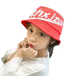 Хлопковая летняя детская Солнцезащитная шляпа для маленьких мальчиков, Панама для девочек, джинсовая хлопковая кепка для малышей, 4 цвета