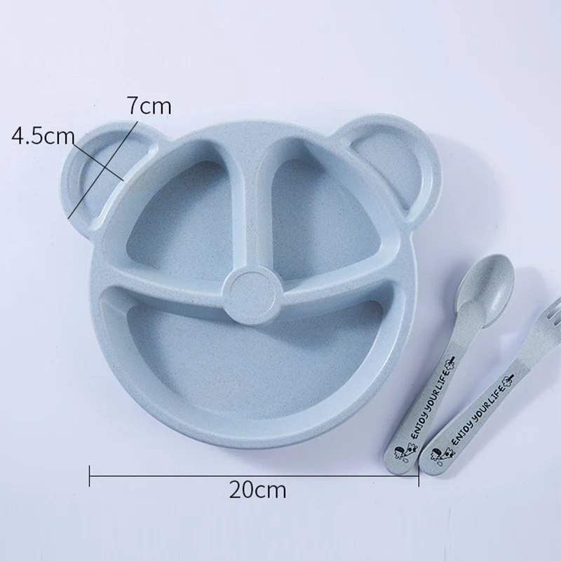 Baby bowl+spoon + fork Feeding Food Tableware Cartoon Panda Kids Dishes Baby Eating Dinnerware Set Anti-hot Training Bowl Spoon Baby bowl+spoon + fork Feeding Food Tableware Cartoon Panda Kids Dishes Baby Eating Dinnerware Set Anti-hot Training Bowl Spoon