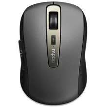 RAPOO MT350 многомодовая беспроводная мышь usb Bluetooth 3,0, 4,0 и беспроводной 2,4g 1600-600 dpi Мини ПК мышь для домашнего офиса ноутбука