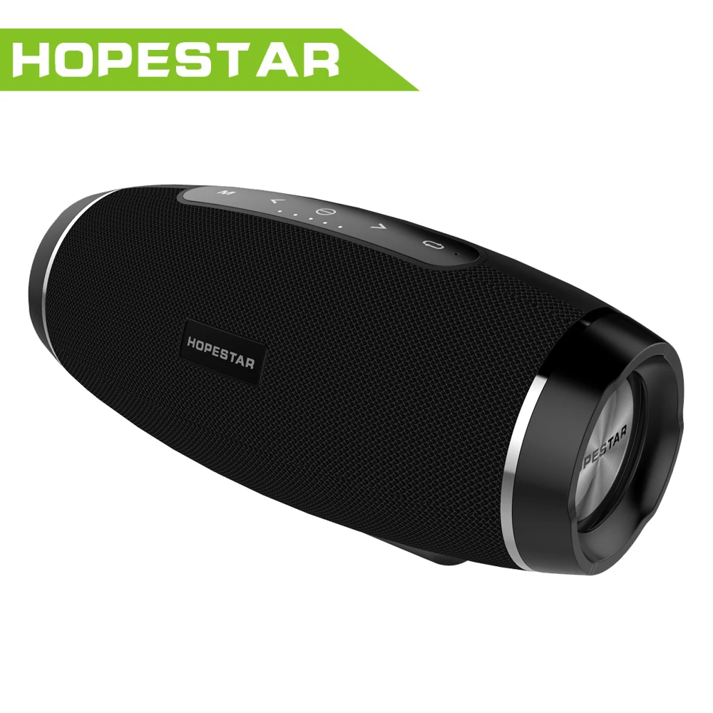 HOPESTAR H27 регби беспроводной Bluetooth динамик водонепроницаемый музыкальный сабвуфер altavoces Bluetooth с микрофоном USB TF карта FM звуковая коробка