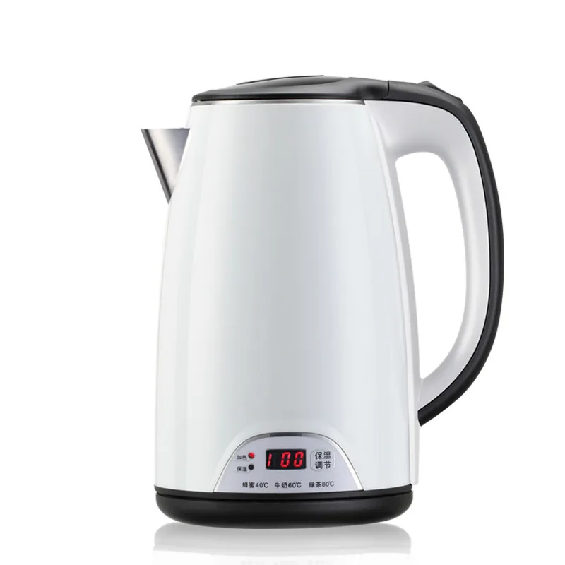 Display temperature thermostat, 304 stainless steel electric kettlein