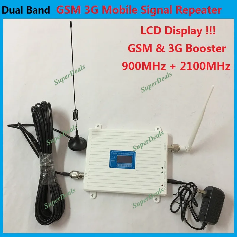 

LCD Display ! GSM repeater 3g booster Dual Band Cell Phone Signal Booster 2G cellular signal booster repetidor de sinal celular