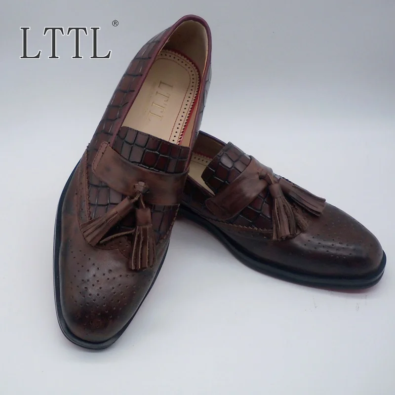 #^Special Price LTTL Bruin Kwastje Loafers Mannen Hoge Kwaliteit Casual Schoenen Doen Oude Ademend Schoenen Feestjurk Man Schoenen zapatos hombre #^Special Price LTTL Bruin Kwastje Loafers Mannen Hoge Kwaliteit Casual Schoenen Doen Oude Ademend Schoenen Feestjurk Man Schoenen zapatos hombre