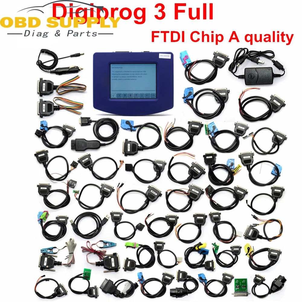

FTDI Digiprog 3 V4.94 Odometer programmer Digiprog 3 Full set DigiprogIII Mileage Correct Tool Powerful For Most Cars