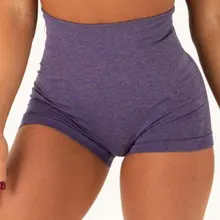 Высокая талия энергии бесшовные шорты для йоги пуш-ап для бедер спортивные шорты для женщин фитнес скручивание попа тренировки животик контроль спортивные Леггинсы