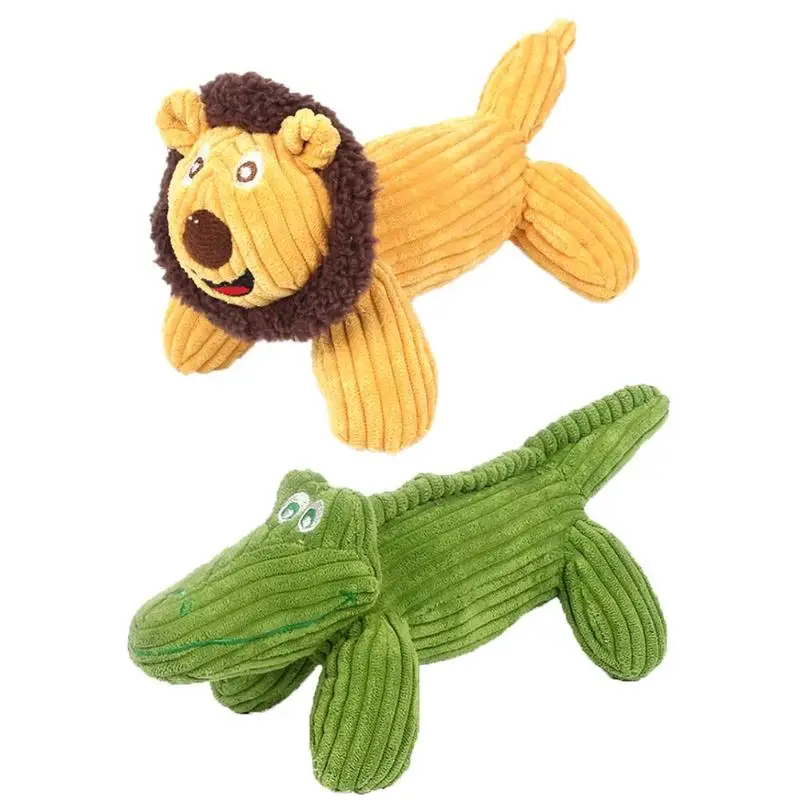 Pet Dog Toys Chew Squeaker Plush Puppy Teeth Clean Toy Pets Supplies