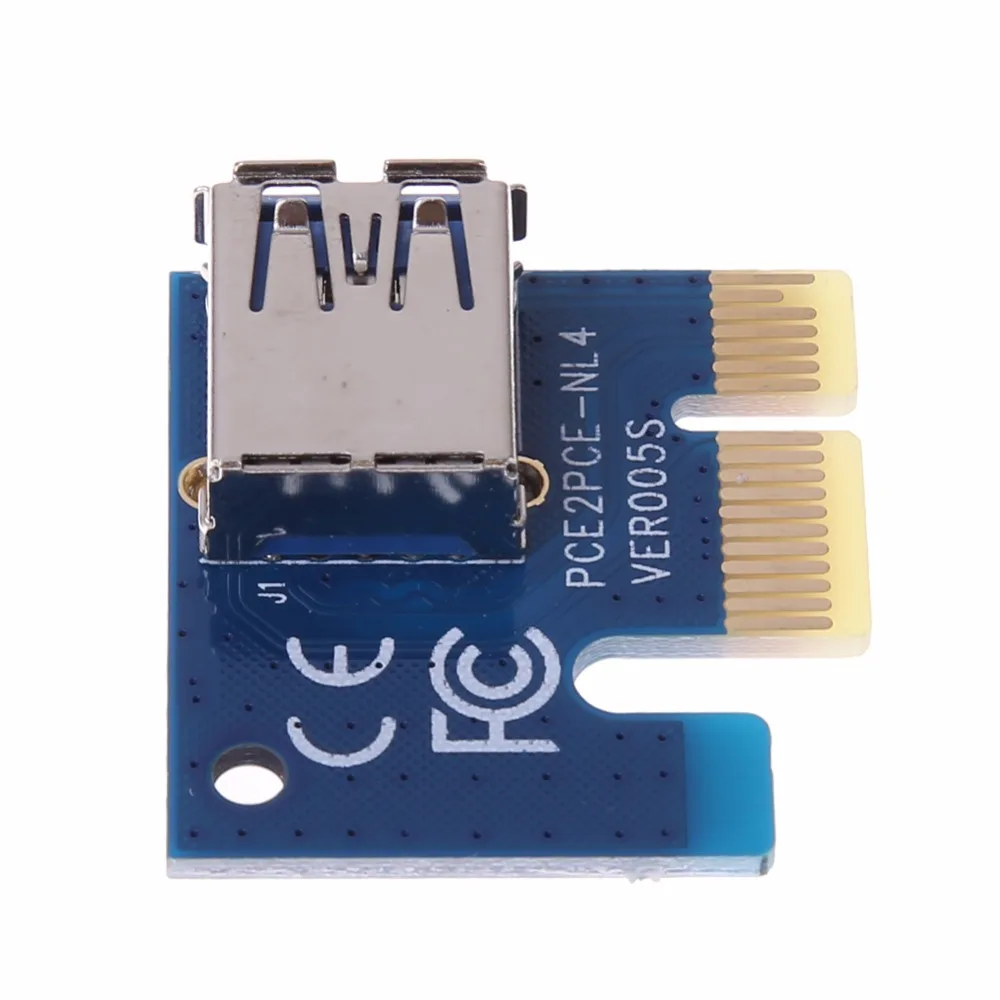 PCIe PCI-E Express 1X To 16X Riser Card Mining Machine Enhanced Extender Riser Adapter Card With 30CM/60CM USB Cable BTC miner PCIe PCI-E Express 1X To 16X Riser Card Mining Machine Enhanced Extender Riser Adapter Card With 30CM/60CM USB Cable BTC miner
