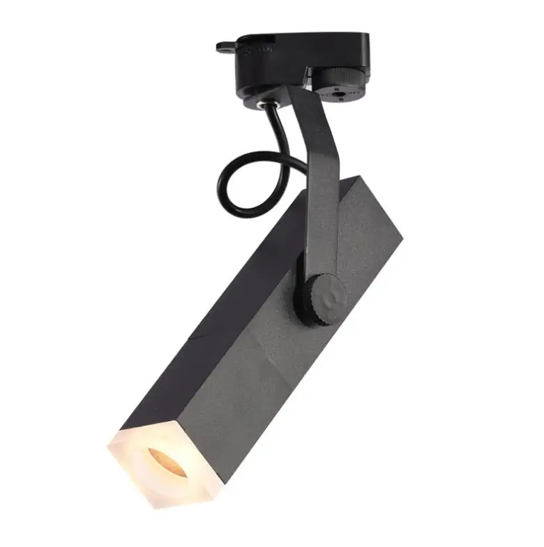

dimmable 15W COB LED Track light aluminum Ceiling Rail Track lighting Spot Rail Spotlights Replace Halogen Lamps