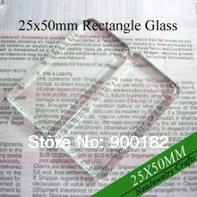 25x50 мм Прямоугольные Стеклянные Подвески плитки, прямоугольные стеклянные для Рамка для фотографии