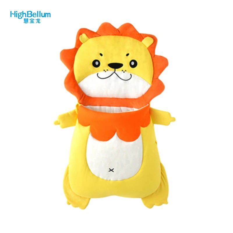 Top Cute Cartoon Lion Baby Stroller Sleeping Bags Winter Baby Bed Sleep Sack Warm Baby Blanket Warm Swaddle In Striller Accessories