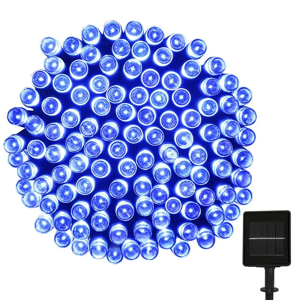 Solar LED String Lights 22M 8Modes 200 LED Christmas Tree Decoration Lighting Outdoor Solar Lamps Garden Party Holiday Lights Solar LED String Lights 22M 8Modes 200 LED Christmas Tree Decoration Lighting Outdoor Solar Lamps Garden Party Holiday Lights