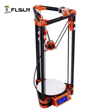 Shipping From Russian Delta Auto Leveling 3D Printer Large Printing Area 180*180*315mm With Heated Bed