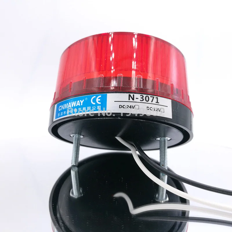N-3071 индикатор светильник светодиодный сигнальный светильник предупреждающий мигающий светильник Стробоскопическая Лампа 12 24 220V TB35