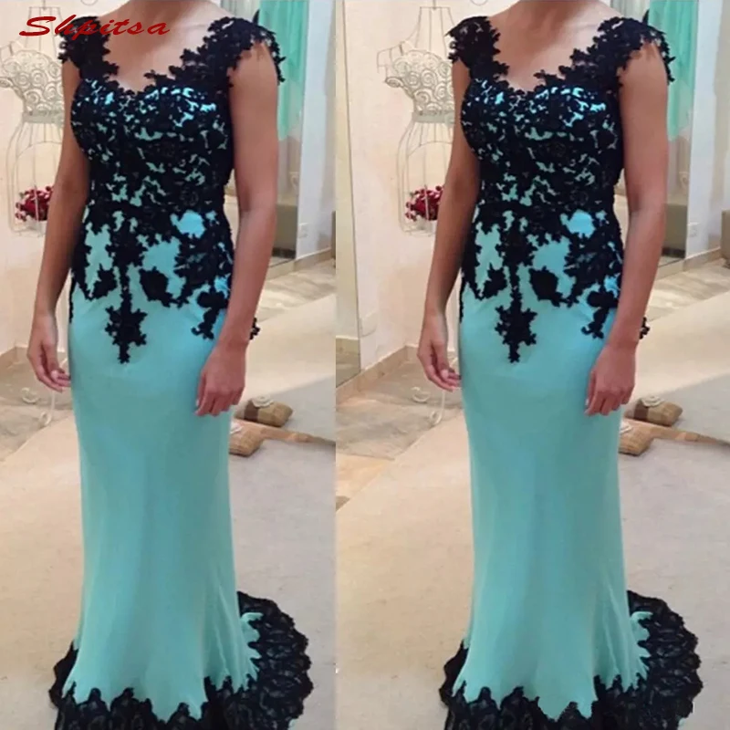 Lange Kant Moeder van de Bruid Jurken voor Bruiloften Plus Size Mermaid Avondjurken Bruidegom Godmother 2018 Lange Kant Moeder van de Bruid Jurken voor Bruiloften Plus Size Mermaid Avondjurken Bruidegom Godmother 2018