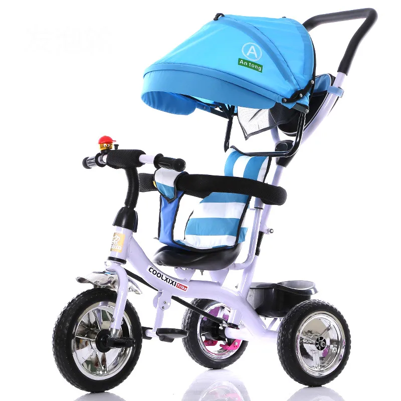 

Hot selling portable children bicycle multifunction baby stroller umbrella cart pushcart for 6 months-6 years old children