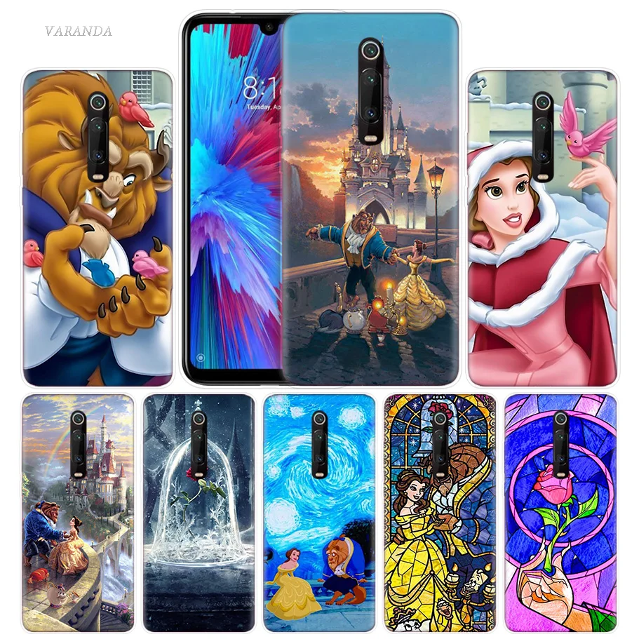 

Beauty And Beast Case for Xiaomi Redmi Note 7 7S K20 Y3 GO S2 6 6A 7A 5 Pro MI Play 9T A1 A2 8 Lite Poco F1 TPU Cover Phone Bags