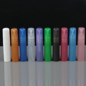 

20PCS/LOT Fashion Portable 5ML Spray Perfume Bottle Pen Shape Atomizer 10 Colors For You