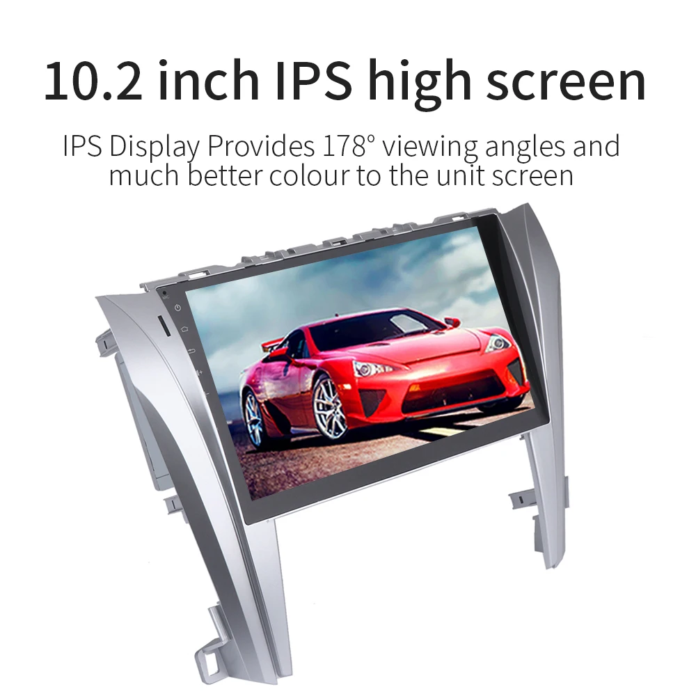Dasaita 10 2 &quotips экран Авторадио din android 9 0 gps для toyota camry 2015 2016 головное устройство