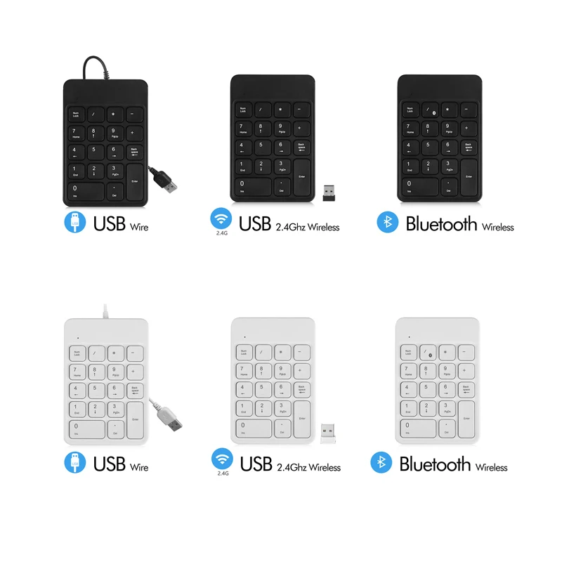 B. O. W мини клавиатура, Bluetooth беспроводной подключение цифровые клавиши клавиатуры для ноутбука Настольный ПК ноутбук