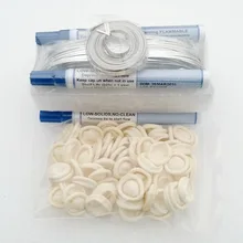 PV Ribbon Soldering Tab Wire 100m+10m Busbar Wire+4pcs Kester flux pens+60pcs Anti-stastic finger-cots DIY Solar Cells Soldering