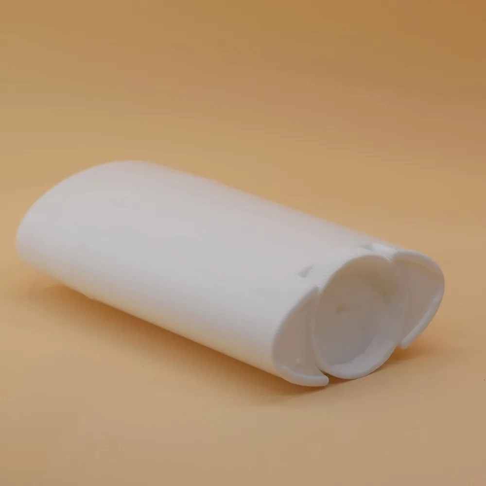 10pcs 2 5 Oz 75ml Deodorant Container Empty Plastic White Twist Up Refillable Tubes for DIY 4