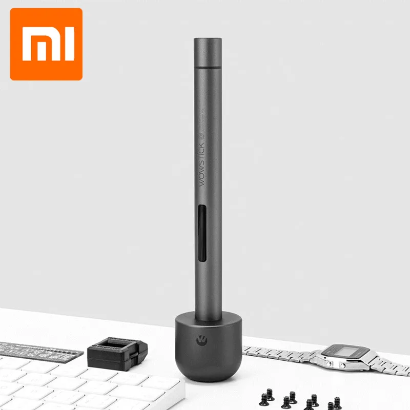 Xiaomi Wowstick 1F+ модернизированная электрическая отвертка 56 бит Беспроводная литий-ионная Зарядка светодиодный алюминиевый Отвертка из сплава